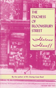 The Duchess of Bloomsbury Street - Helene Hanff