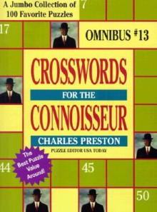 Crosswords for the Connoisseur Omnibus 13 - Charles Preston