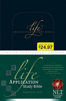 Life Application Study Bible NLT, Personal Size Limited Anniversary Edition - Tyndale