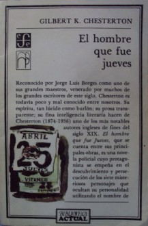 El Hombre Que Fue Jueves - G.K. Chesterton, Alfonso Reyes