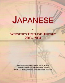 Japanese: Webster's Timeline History, 2003 - 2004 - Icon Group International