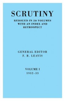 Scrutiny: A Quarterly Review 20 Volume Paperback Set 1932-53 - F.R. Leavis