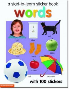 Start to Learn Words Sticker Book - Chez Picthall