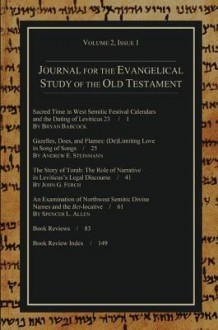 Journal for the Evangelical Study of the Old Testament, 2.1 - Stephen Andrews