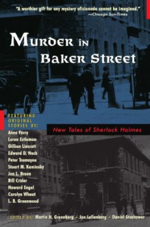 Murder in Baker Street: New Tales of Sherlock Holmes - Jon Lellenberg, Martin H. Greenberg, Daniel Stashower