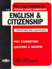 English & Citizenship - Jack Rudman, National Learning Corporation