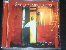 Sacred Impressions: Flute & Harp Music from Three Centuries (MUSIC CD ONLY) - Gail Ann Wasson, John Purifoy, John Rutter, Eugenie R. Rocherolle, Ger Fahy, Anne Krentz Organ, Ralph Vaughan Williams, Church of the Holy Communion