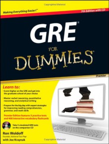 GRE for Dummies [With CDROM] - Ron Woldoff