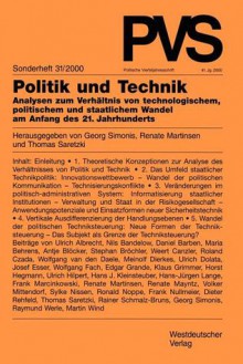 Politik Und Technik - Wolfgang Schmidt, Herfried Münkler, Manfred G. Schmidt