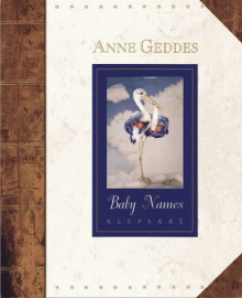 Baby Names Keepsake - Anne Geddes