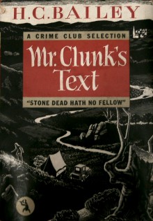 Mr. Clunk's text - H. C Bailey