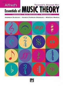 Alfred's Essentials of Music Theory: Teacher's Answer Key - Karen Surmani, Andrew Surmani