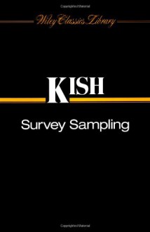 Survey Sampling - Leslie Kish