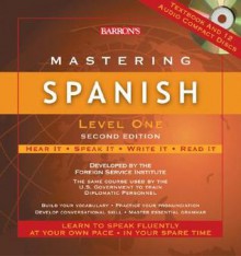 Mastering Spanish, Level One with Audio CDs (Mastering Languages Series) - Robert P. Stockwell