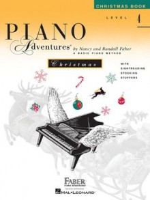 Level 4 - Christmas Book: Piano Adventures - Nancy Faber, Randall Faber