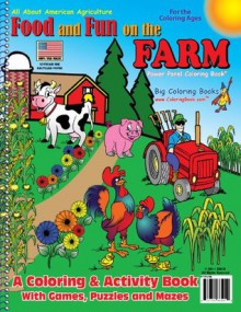 Food and Fun on the Farm Coloring Book (8.5x11) - ColoringBook.com, Really Big Coloring Books