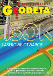 Geodeta. Magazyn geoinformacyjny, nr 7 (206) / 2012 - Redakcja Magazynu Geodeta, Dariusz P. Kowalik, Arkadiusz Szadkowski, Janusz Śledziński, Janina Maria Popowska