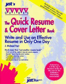 The Quick Resume And Cover Letter Book - J. Michael Farr