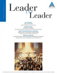 Leader to Leader (Ltl), Spring 2012 - LTL