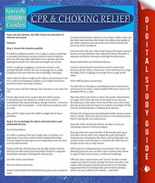 CPR & Choking Relief: Speedy Study Guides - Speedy Publishing