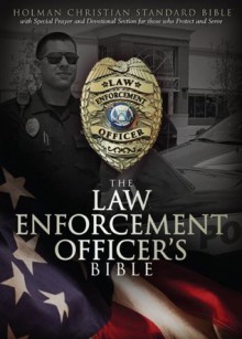 HCSB Law Enforcement Officer's Bible, Black LeatherTouch - Holman Bible Publisher