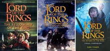 The Lord of the Rings Visual Companions - 3 Hardcover Book Set - Fellowship of the Ring - The Two Towers - Return of the King - Jude Fisher