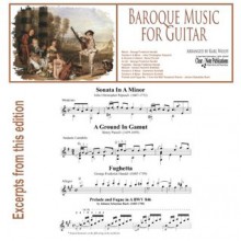 Baroque Music for Guitar (Anthology of guitar solos from the Baroque) - Karl Wolff