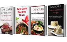 Low Carb Cooking Box Set: Four Delicious Low Carb Cookbooks In One (4 In 1) - Terry Adams