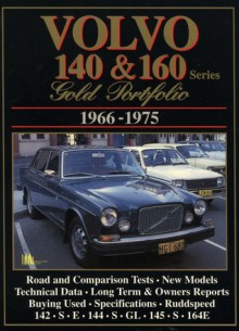 Volvo 140 & 160: Gold Portfolio 1966-1975 - R.M. Clarke