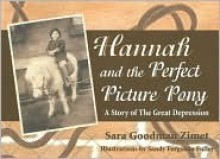 Hannah and the Perfect Picture Pony: A Story of the Great Depression - Sara Goodman Zimet