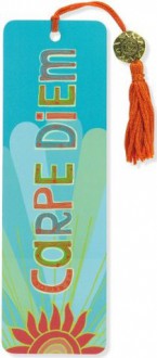 Carpe Diem Beaded Bookmark - Peter Pauper Press