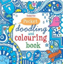 Little Doodling and Colouring Book: Blue Book - Non Figg