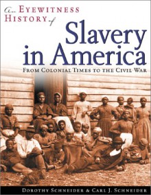 Slavery In America: From Colonial Times To The Civil War: An Eyewitness History - Dorothy Schneider, Carl J. Schneider