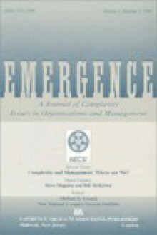 Complexity and Management: Where Are We? a Special Issue of Emergence - Steve Maguire