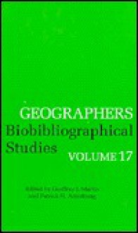 Geographers: Biobibliographical Studies - Patrick Armstrong