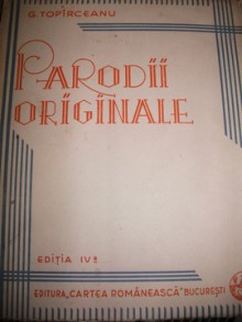 Parodii originale - George Topîrceanu