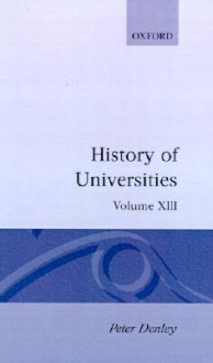 History of Universities: 1994 - Peter Denley