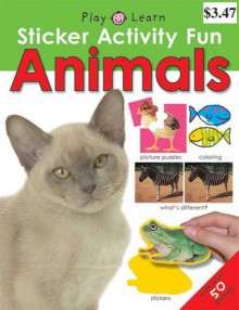 Sticker Activity Fun Animals - Roger Priddy