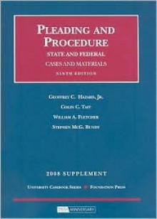 Pleading and Procedure Supplement: State and Federal: Cases and Materials - Colin C. Tait, William Andrew Fletcher