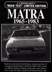 Matra Limited Edition 1965-83 - R.M. Clarke