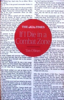 If I Die In A Combat Zone - Tim O'Brien