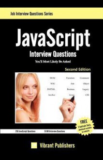 JavaScript Interview Questions You'll Most Likely Be Asked - Vibrant Publishers