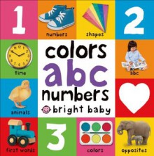 Big Board Books Colors, ABC, Numbers - Roger Priddy