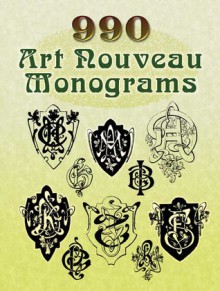 990 Art Nouveau Monograms - Dover Publications Inc.