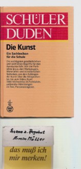 (Duden) Schülerduden, Die Kunst - Dudenredaktion, Gerhard Kwiatkowski