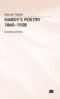 Hardys Poetry 1860-1928 2nd Ed Pcc - Dennis Taylor, Taylor D