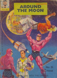 Phantom-Around The Moon ( Indrajal Comics No. 025 ) - Lee Falk