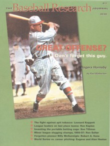 The Baseball Research Journal (BRJ), Volume 28 - Society for American Baseball Research (SABR)