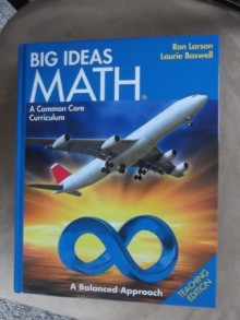 Big Ideas MATH: Common Core Teacher Edition Blue 2014 1st edition by HOLT MCDOUGAL (2013) Hardcover - HOLT MCDOUGAL