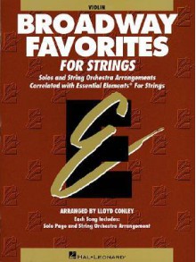 Essential Elements Broadway Favorites for Strings - Violin 1/2 - Dan